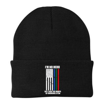 IM No Hero Bu I Had The Honor Of Knowing A Few Beanie