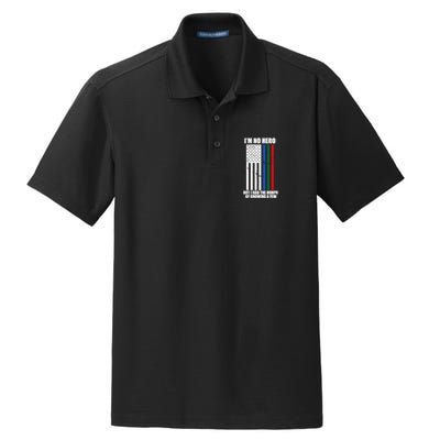 IM No Hero Bu I Had The Honor Of Knowing A Few Dry Zone Grid Polo