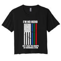 IM No Hero Bu I Had The Honor Of Knowing A Few Crop Top