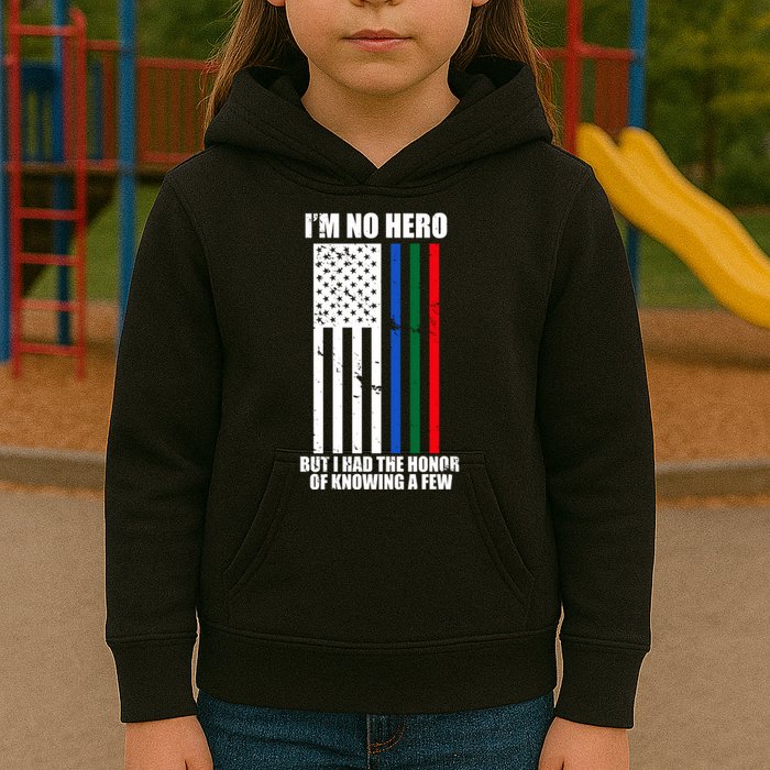 IM No Hero Bu I Had The Honor Of Knowing A Few Kids Hoodie