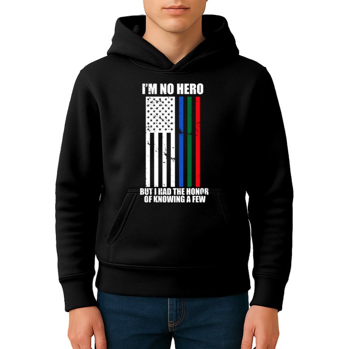 IM No Hero Bu I Had The Honor Of Knowing A Few Kids Hoodie