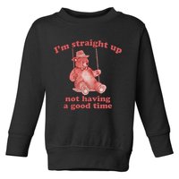 I'm Not Having A Good Time Bear Meme – Funny Bear, Relatable Humor Toddler Sweatshirt