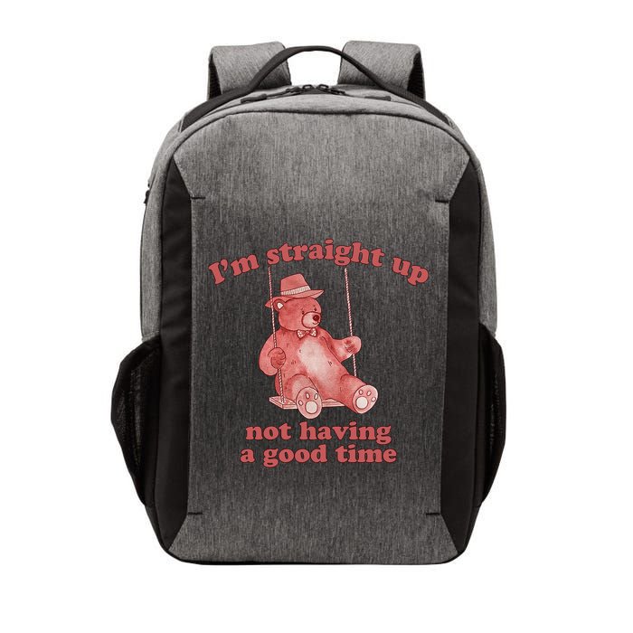 I'm Not Having A Good Time Bear Meme – Funny Bear, Relatable Humor Vector Backpack