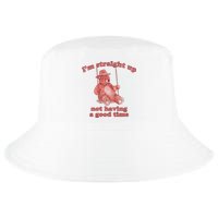 I'm Not Having A Good Time Bear Meme – Funny Bear, Relatable Humor Cool Comfort Performance Bucket Hat