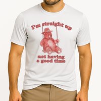 I'm Not Having A Good Time Bear Meme – Funny Bear, Relatable Humor Cooling Performance Crew T-Shirt