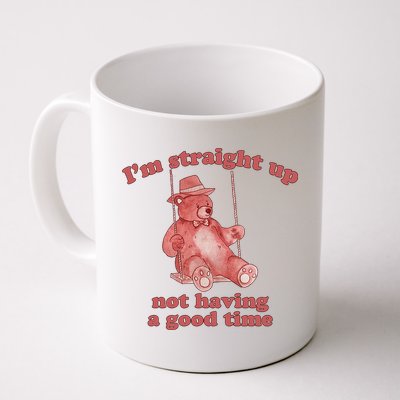 I'm Not Having A Good Time Bear Meme – Funny Bear, Relatable Humor Mug