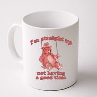 I'm Not Having A Good Time Bear Meme – Funny Bear, Relatable Humor Mug
