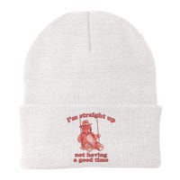 I'm Not Having A Good Time Bear Meme – Funny Bear, Relatable Humor Beanie