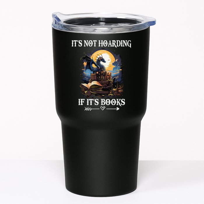 ItS Not Hoarding If ItS Books Funny Nerd Dragon Lover Tumbler