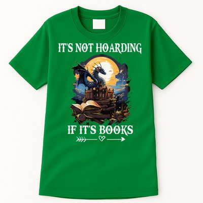 ItS Not Hoarding If ItS Books Funny Nerd Dragon Lover Tall T-Shirt