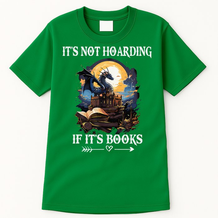 ItS Not Hoarding If ItS Books Funny Nerd Dragon Lover Tall T-Shirt