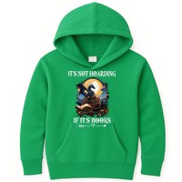 ItS Not Hoarding If ItS Books Funny Nerd Dragon Lover Kids Hoodie