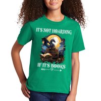 ItS Not Hoarding If ItS Books Funny Nerd Dragon Lover Kids T-Shirt