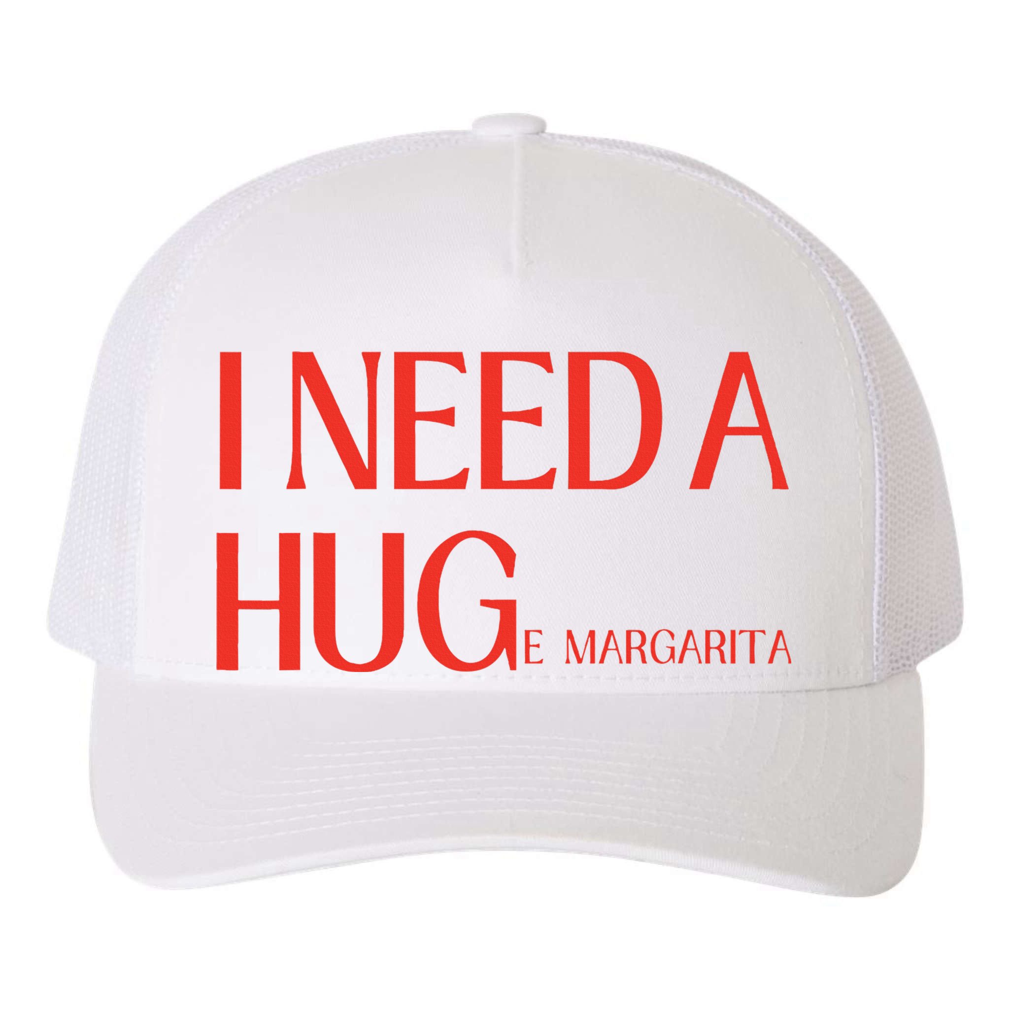 I Need Huge Margarita Yupoong Adult 5-Panel Trucker Hat