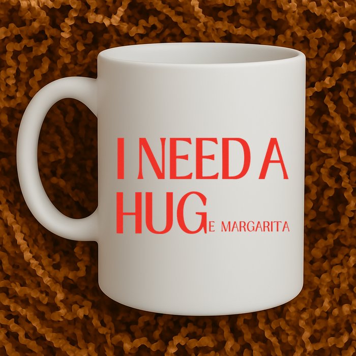 I Need Huge Margarita Mug