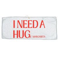 I Need Huge Margarita Large Microfiber Waffle Golf Towel