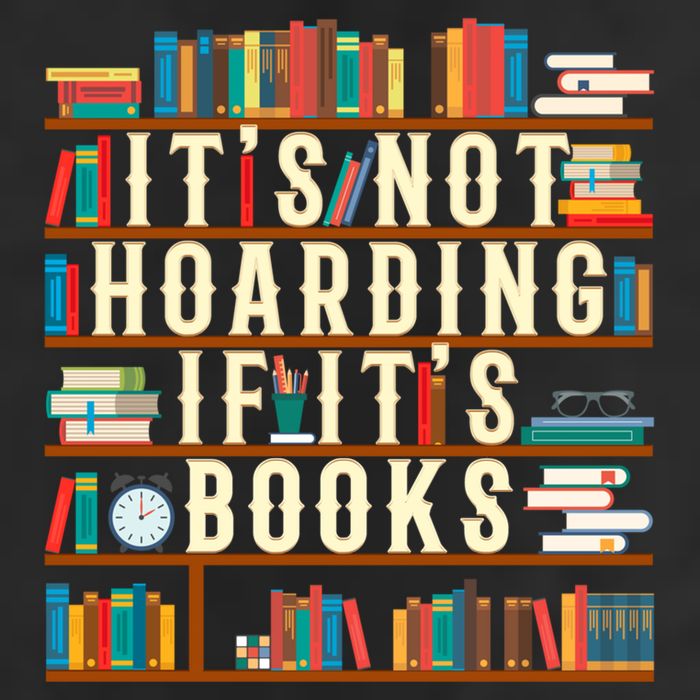 It's Not Hoarding If It's Books Book Lover Gift For Readers Cool Gift Microfiber Hand Towel