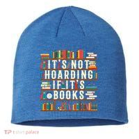 It's Not Hoarding If It's Books Book Lover Gift For Readers Cool Gift Sustainable Beanie