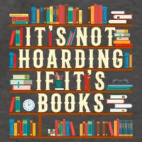 It's Not Hoarding If It's Books Book Lover Gift For Readers Cool Gift Vector Backpack
