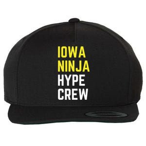 Iowa Ninja Hype Crew Wool Snapback Cap