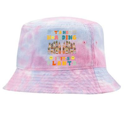 ItS Not Hoarding If ItS Plants Lover Gardener Gardening Tie-Dyed Bucket Hat