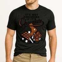 It's Not Hoarding If It's Chocolate Bunny Easter Funny Raglan Baseball Performance Shirt