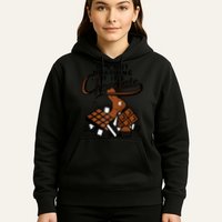 It's Not Hoarding If It's Chocolate Bunny Easter Funny Raglan Baseball Hoodie