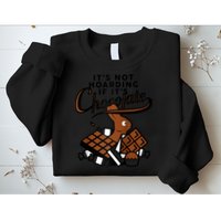It's Not Hoarding If It's Chocolate Bunny Easter Funny Raglan Baseball Sweatshirt