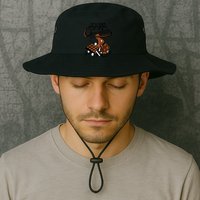 It's Not Hoarding If It's Chocolate Bunny Easter Funny Raglan Baseball Bucket Hat