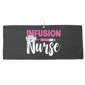 Infusion Nurse Intravenous IV Therapy Oncology Nurse Needle Large Microfiber Waffle Golf Towel