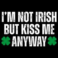 Im Not Irish But Kiss Me Anyway St Patricks Day Funny Impact Tech Backpack