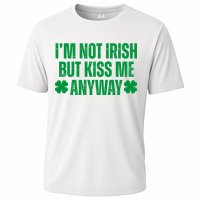 Im Not Irish But Kiss Me Anyway St Patricks Day Funny Performance Shirt