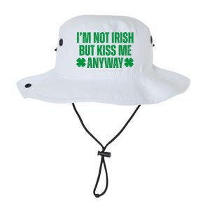 Im Not Irish But Kiss Me Anyway St Patricks Day Funny Legacy Cool Fit Booney Bucket Hat