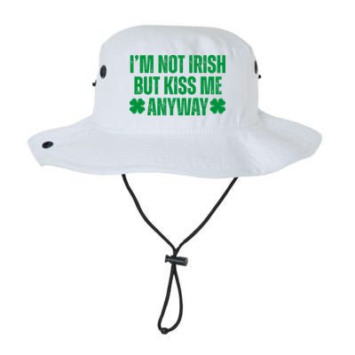 Im Not Irish But Kiss Me Anyway St Patricks Day Funny Bucket Hat