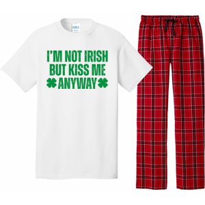 Im Not Irish But Kiss Me Anyway St Patricks Day Funny Pajama Set