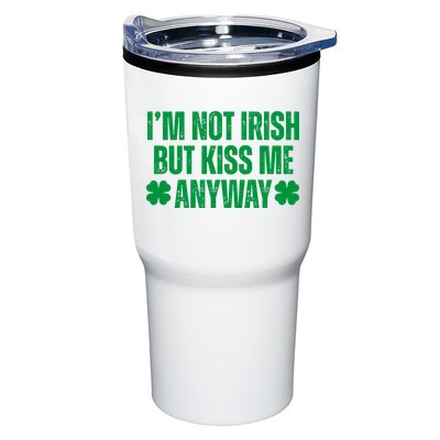 Im Not Irish But Kiss Me Anyway St Patricks Day Funny Tumbler