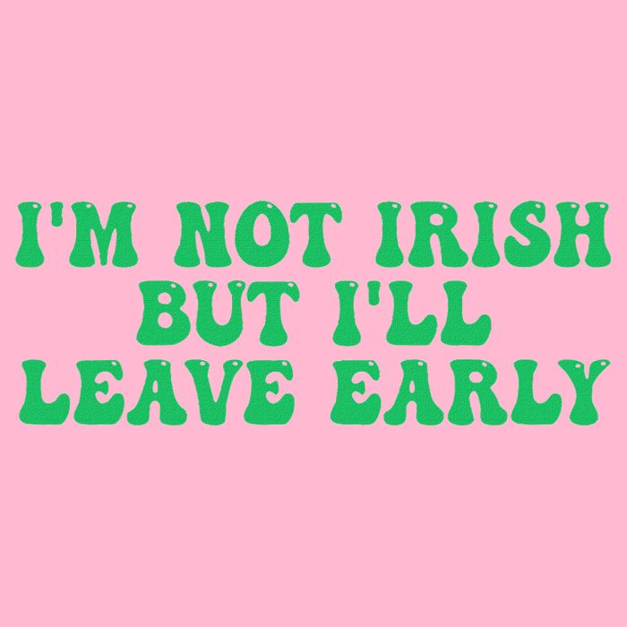 IM Not Irish But ILl Leave Early Cooling Performance Long Sleeve Crew