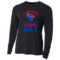 I Nailed It Happy Labor Day Gift Cooling Performance Long Sleeve Crew