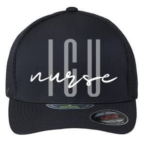 Icu Nurse Intensive Care Unit Meaningful Gift Flexfit Unipanel Trucker Cap