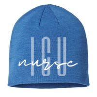 Icu Nurse Intensive Care Unit Meaningful Gift Sustainable Beanie