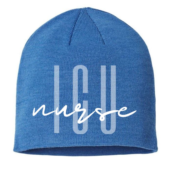 Icu Nurse Intensive Care Unit Meaningful Gift Sustainable Beanie