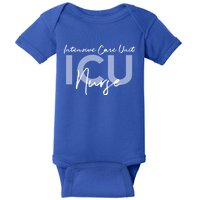 Icu Nurse Intensive Care Unit Gift Baby Bodysuit