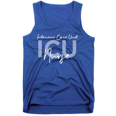 Icu Nurse Intensive Care Unit Gift Tank Top