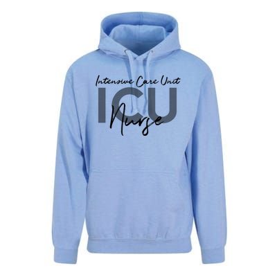 Icu Nurse Intensive Care Unit Gift Unisex Surf Hoodie