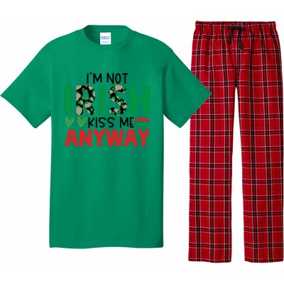 I'm Not Irish Kiss Me Anyway St Patricks Day Pajama Set