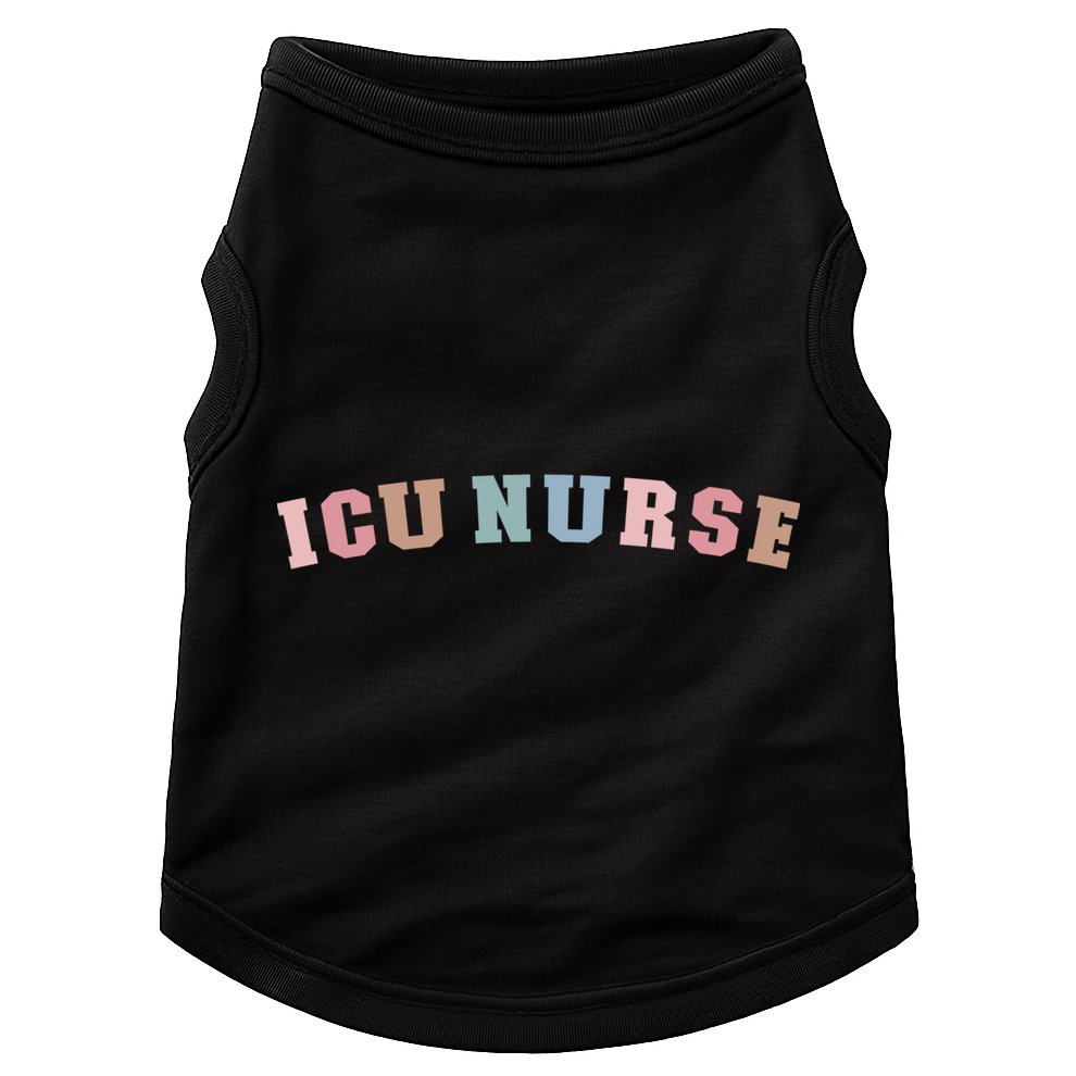 Icu Nurse Intensive Care Unit Nurse Icu Nursing Cute Gift Doggie Tank