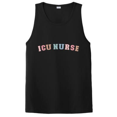 Icu Nurse Intensive Care Unit Nurse Icu Nursing Cute Gift PosiCharge Competitor Tank