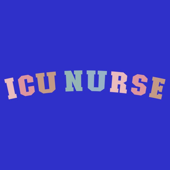 Icu Nurse Intensive Care Unit Nurse Icu Nursing Cute Gift Zip Tote Bag