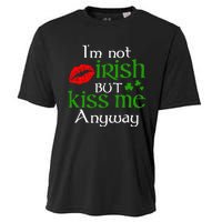 Im Not Irish But Kiss Me Anyway St. Patrick Day Irish Cooling Performance Crew T-Shirt