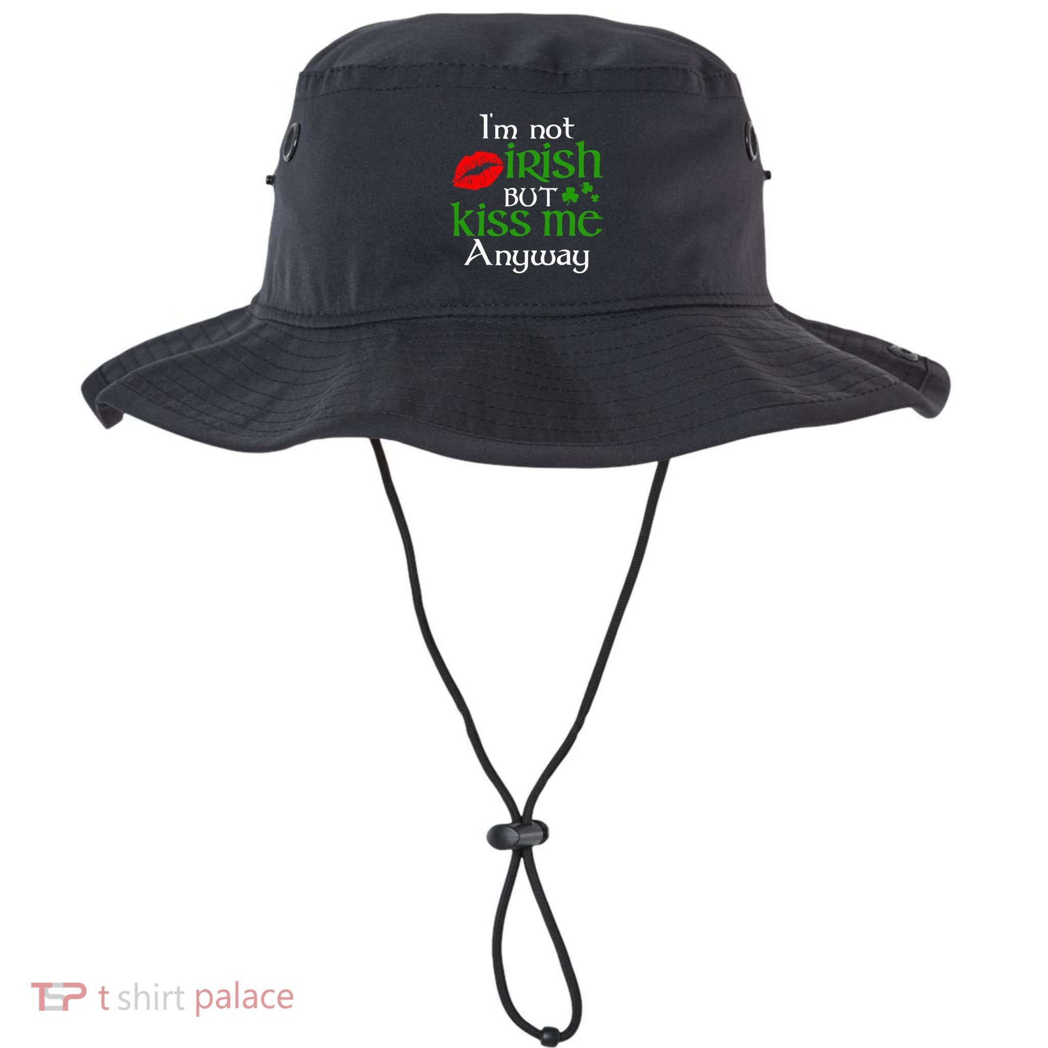 Im Not Irish But Kiss Me Anyway St. Patrick Day Irish Bucket Hat